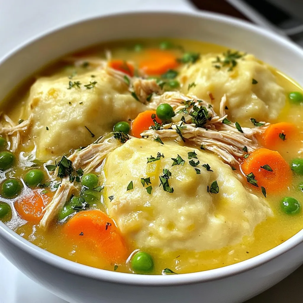 Classic Chicken &#038; Dumplings Comforting Home Recipe