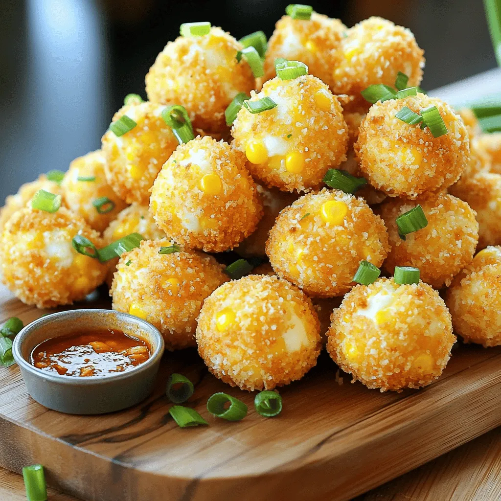 Crispy Corn Cheese Bites Perfect for Any Gathering