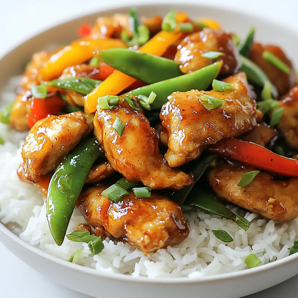 Mongolian Chicken Stir-Fry Quick and Tasty Recipe