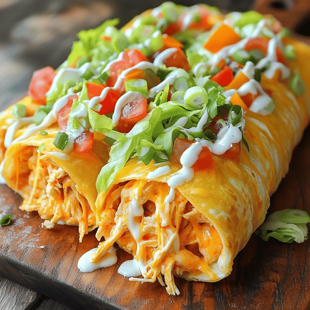 Cheesy Buffalo Chicken Burritos Easy and Flavorful Meal