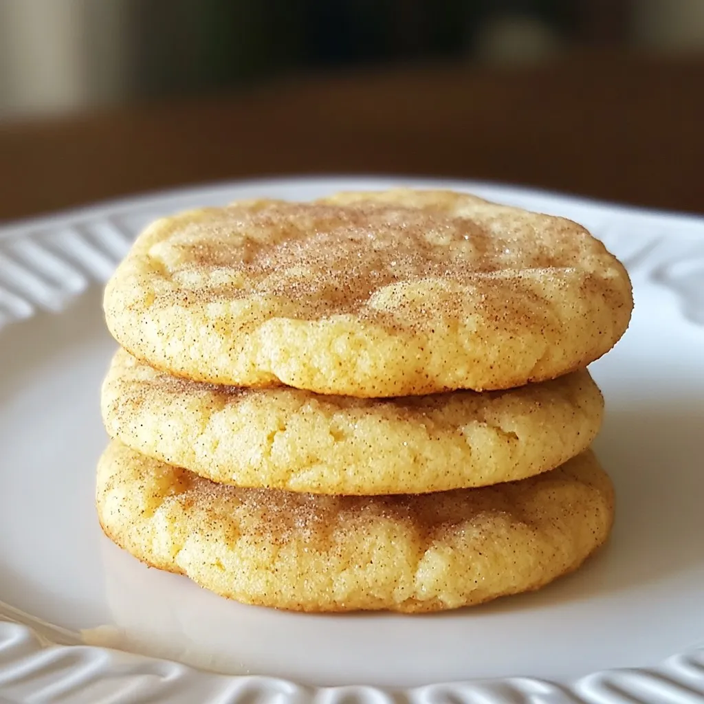 Classic Snickerdoodle Cookies Simple and Sweet Treat