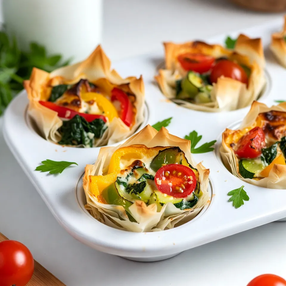 Garden Veggie Quiche Cups Fresh and Flavorful Treat