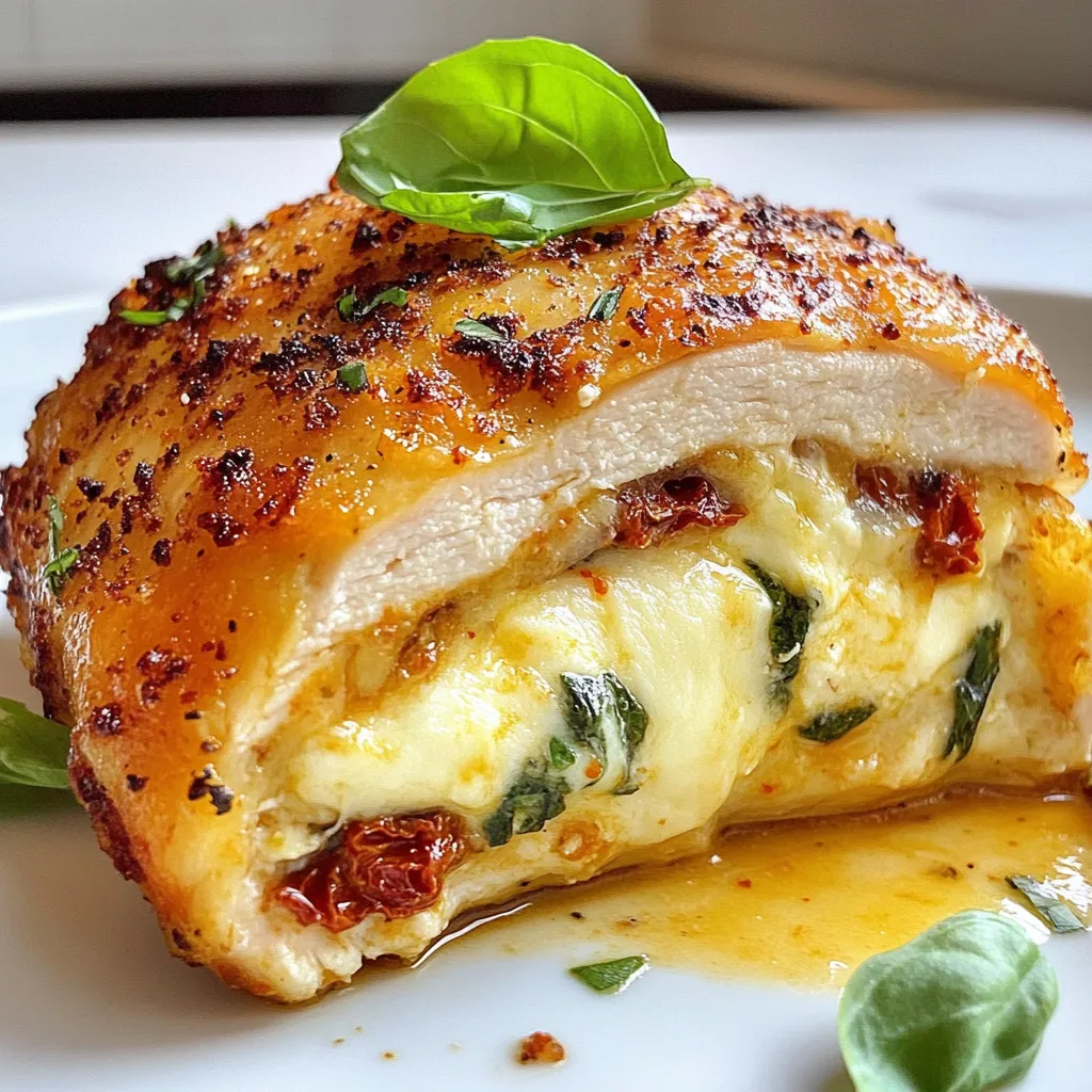 Stuffed Mozzarella Chicken Flavorful and Easy Recipe