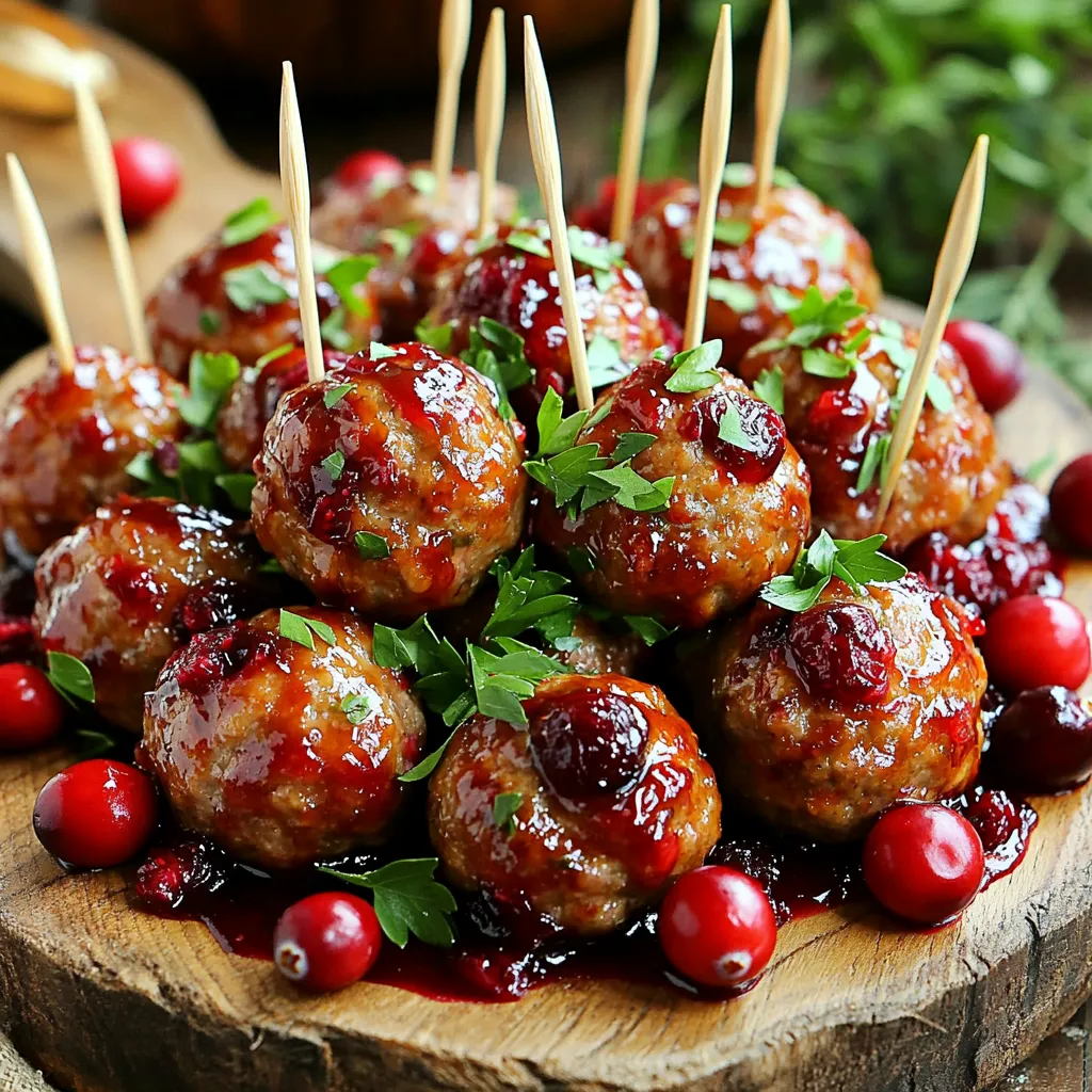 Slow Cooker Cranberry Meatballs Tasty and Simple Dish
