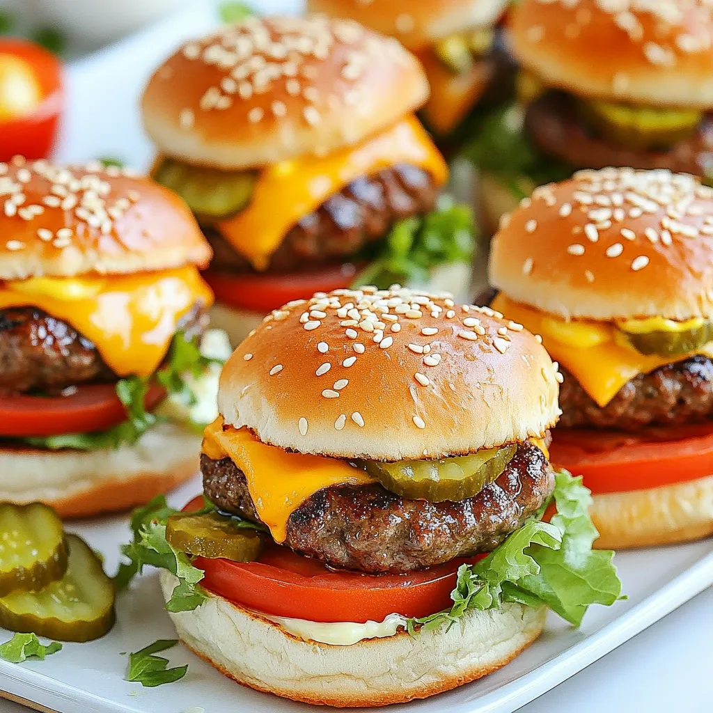 Big Mac Sliders Simple and Tasty Recipe Guide