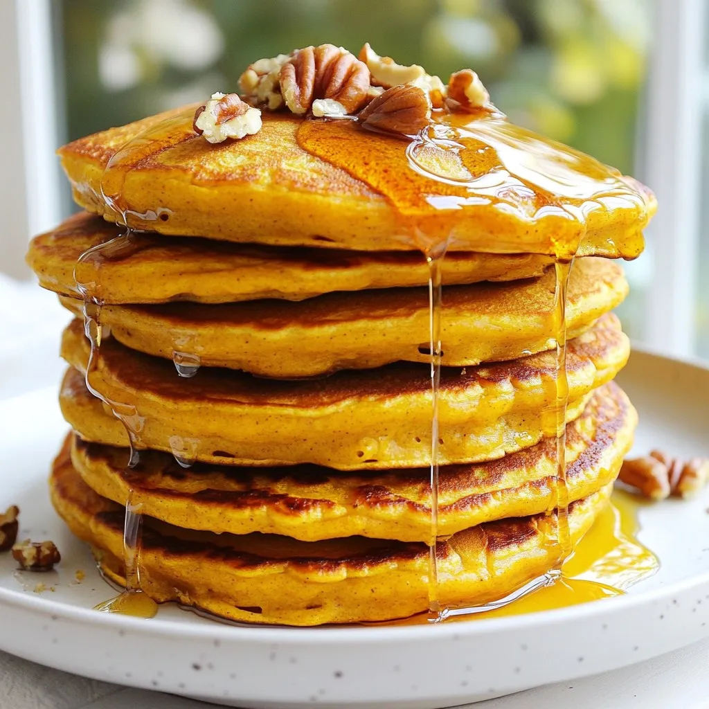 High Protein Pumpkin Pancakes for a Nutritious Breakfast