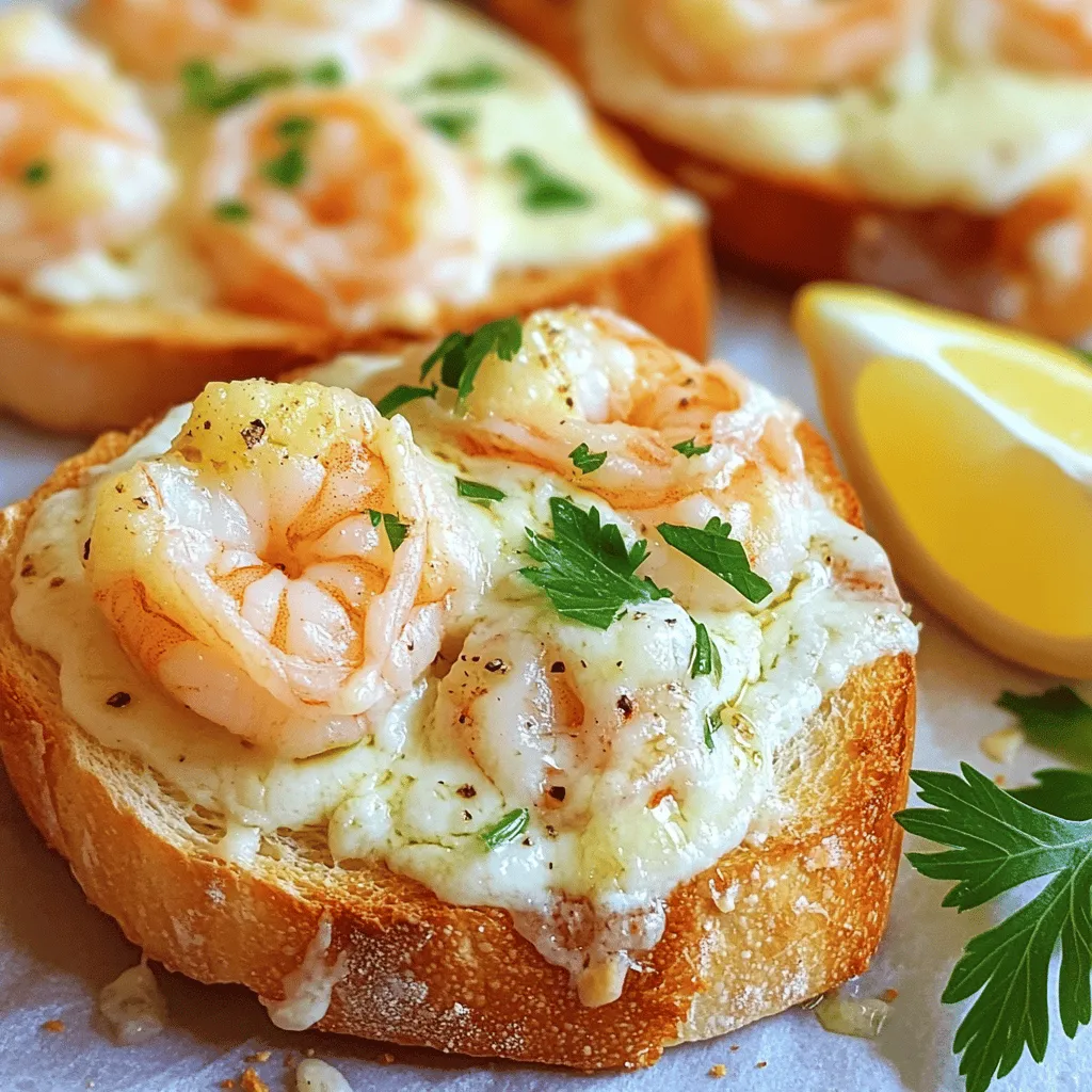 Air Fryer Garlic Butter Shrimp Toasts Savory Delight