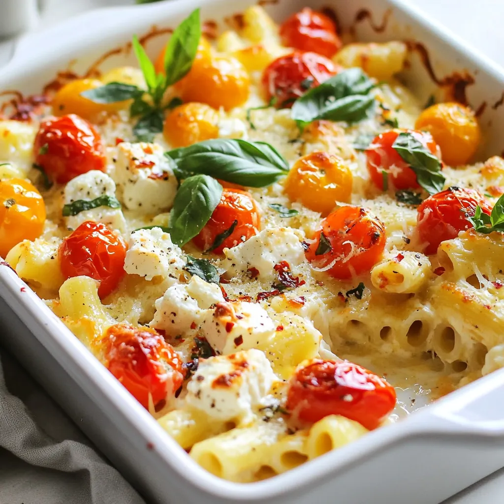 Baked Feta Pasta Simple Yet Flavorful Dish
