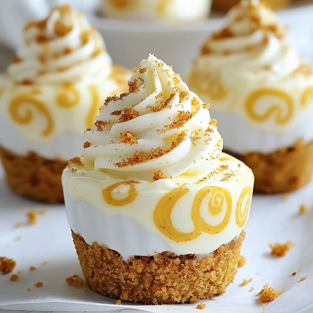 No-Bake Gingerbread Cheesecake Cups Festive Delight