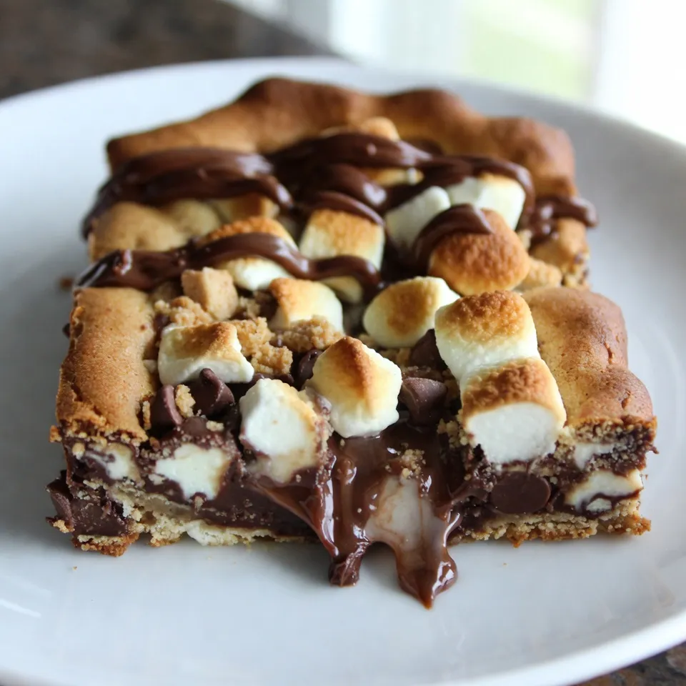 S&#8217;mores Cookie Bars Perfectly Chewy and Tasty Treat
