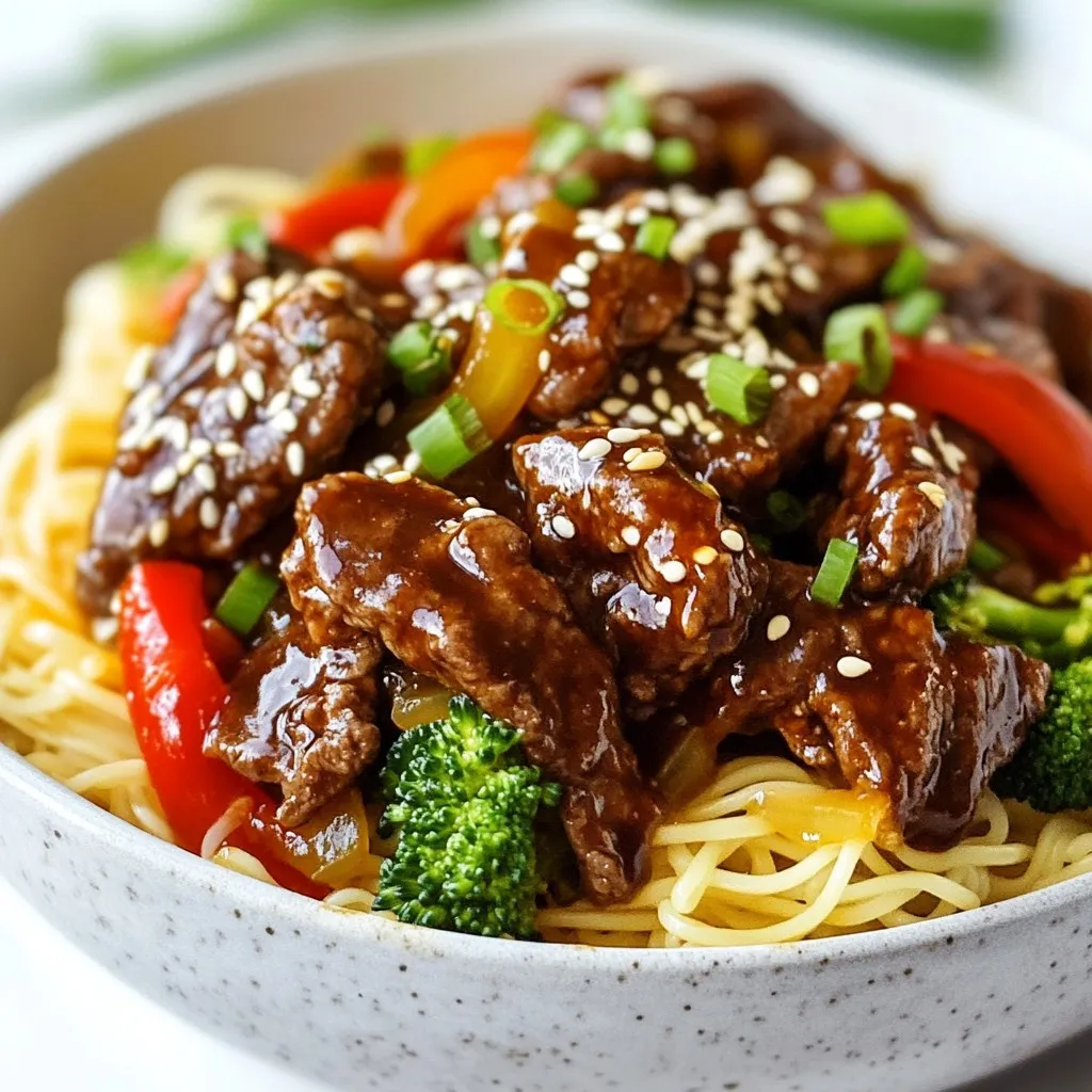 Sticky Beef Noodles Flavorful and Easy Dinner Recipe