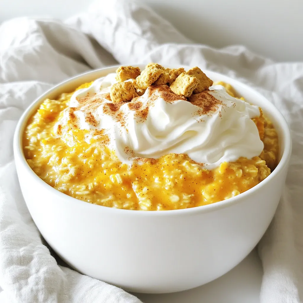 Pumpkin Spice Latte Overnight Oats Flavors Packed Delight