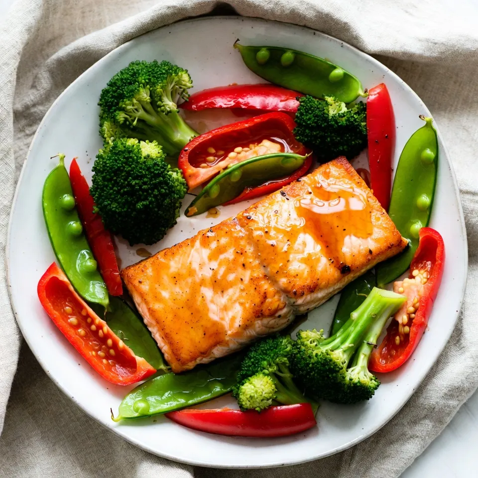 Honey Garlic Salmon Sheet Pan Easy Dinner Delight