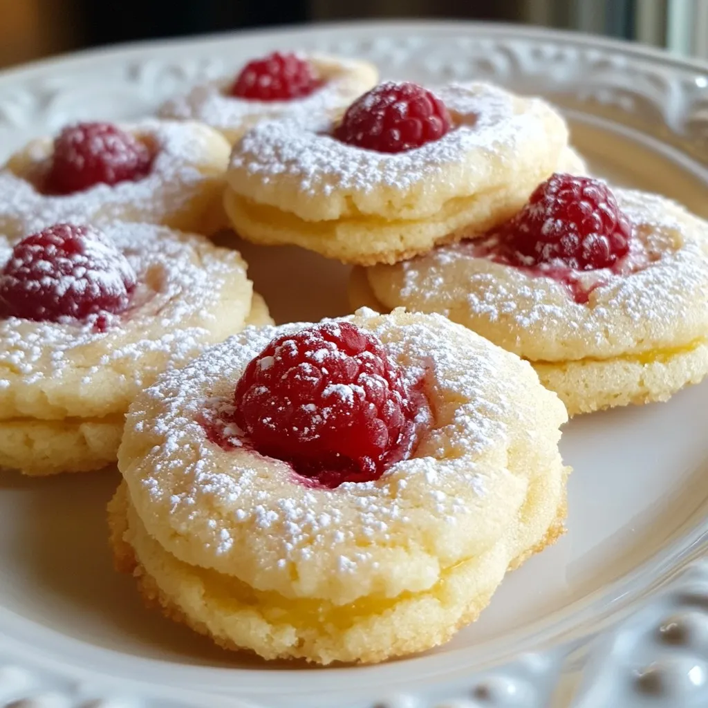 Lemon Raspberry Cookies Fresh and Tasty Treat