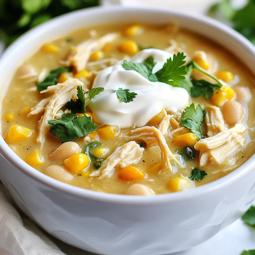 Crockpot White Chicken Chili Flavorful and Easy Recipe