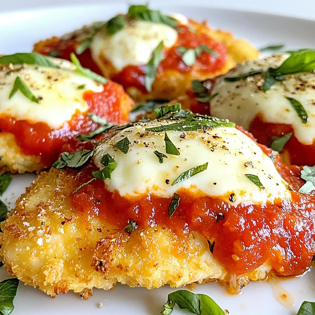 Crispy Cheesy Chicken Parmesan Easy Dinner Recipe