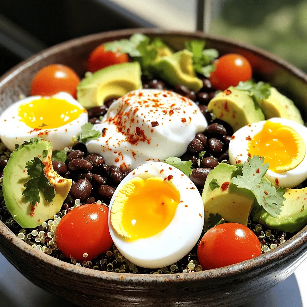 Easy High-Protein Breakfast Bowls Quick and Delicious Meal
