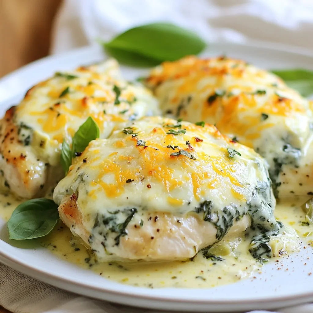Spinach Artichoke Chicken Bake Easy and Flavorful Meal