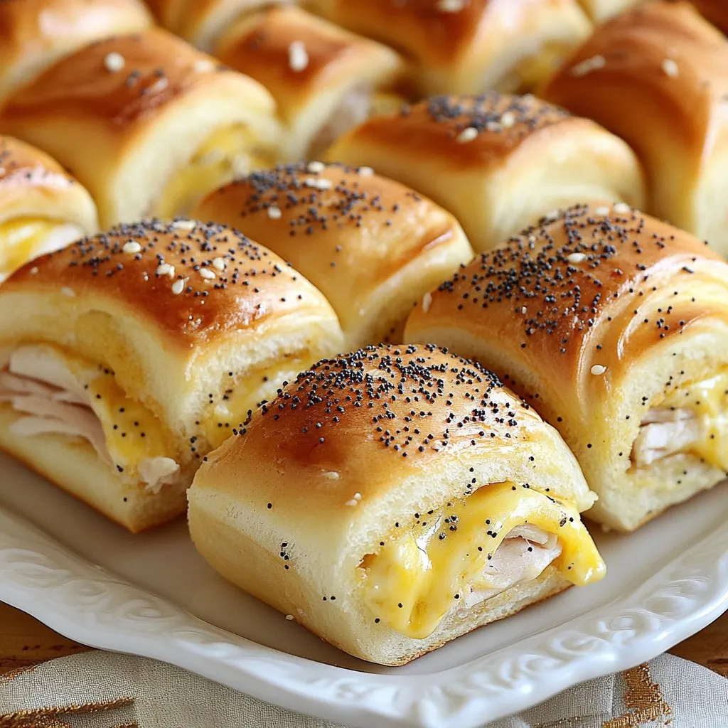 Party Hot Roll Sandwiches Perfect for Any Gathering