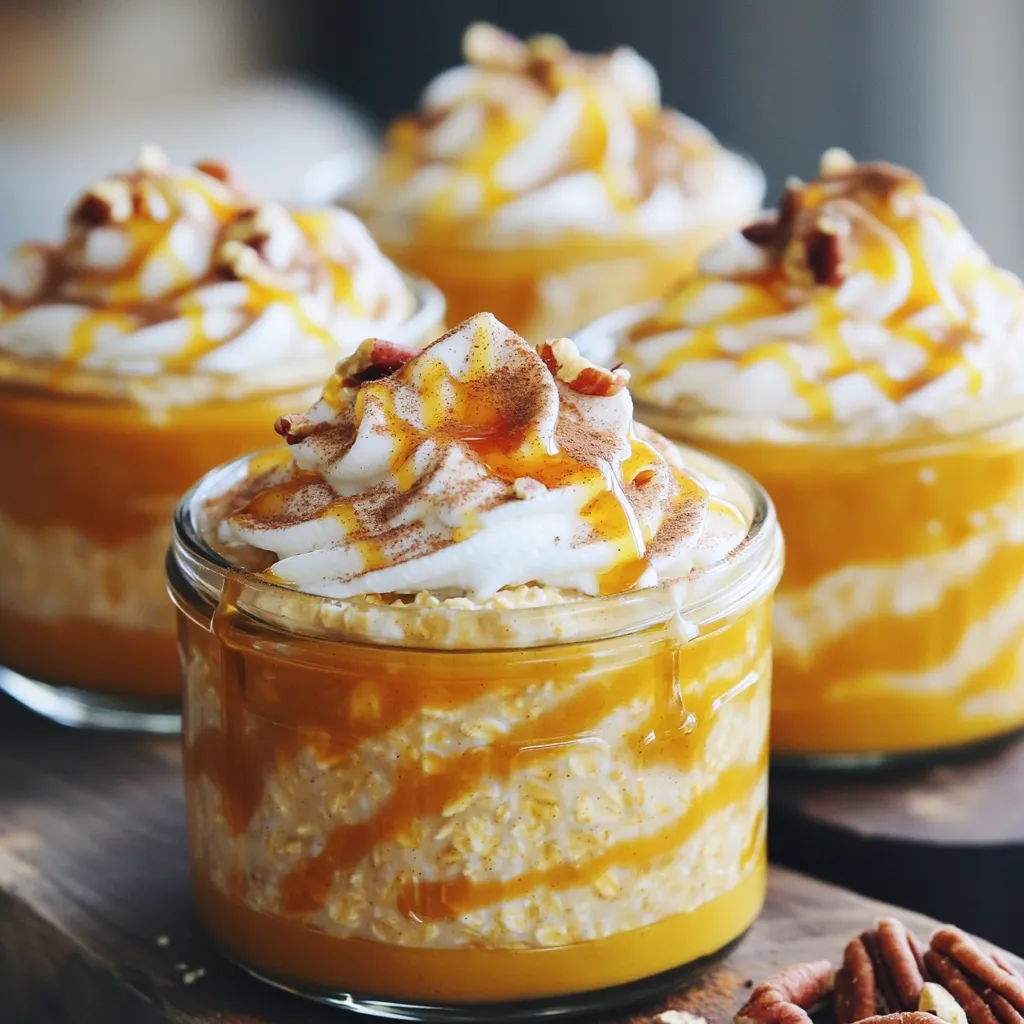 Pumpkin Latte Overnight Oats Simple and Tasty Recipe