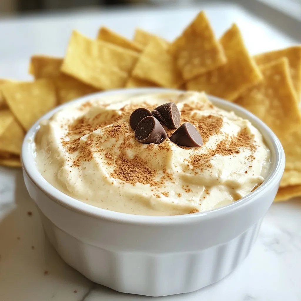 Churro Cheesecake Dip Creamy Delightful Snack