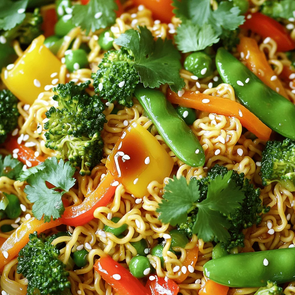 Sweet &#038; Spicy Ramen Stir-Fry Simple Delicious Meal