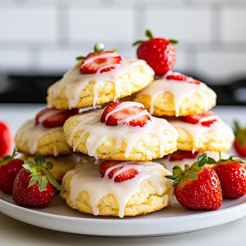 Strawberry Shortcake Cookies Delightful and Simple Treat