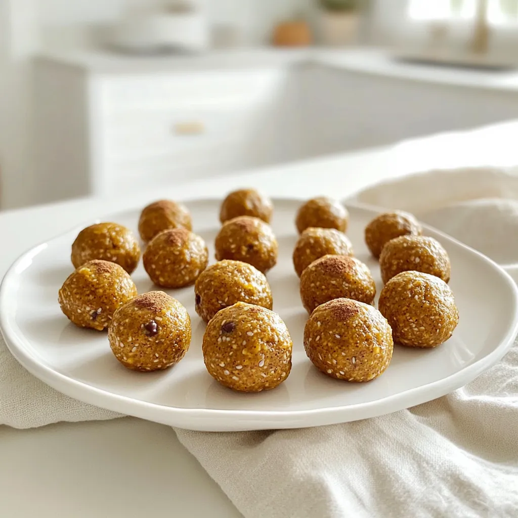 Pumpkin Spice Energy Bites Simple and Tasty Snack