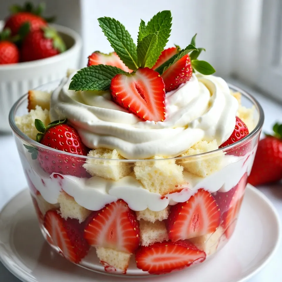 Strawberry Shortcake Trifle Delightful and Easy Recipe