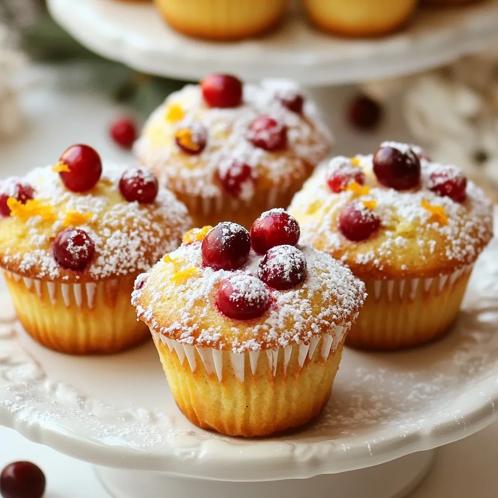 Cake Mix Cranberry Orange Muffins Flavorful Delight