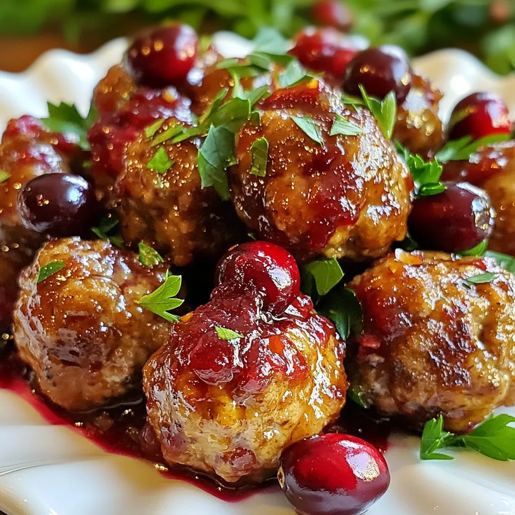 Minute Cranberry Meatballs Flavorful and Easy Recipe