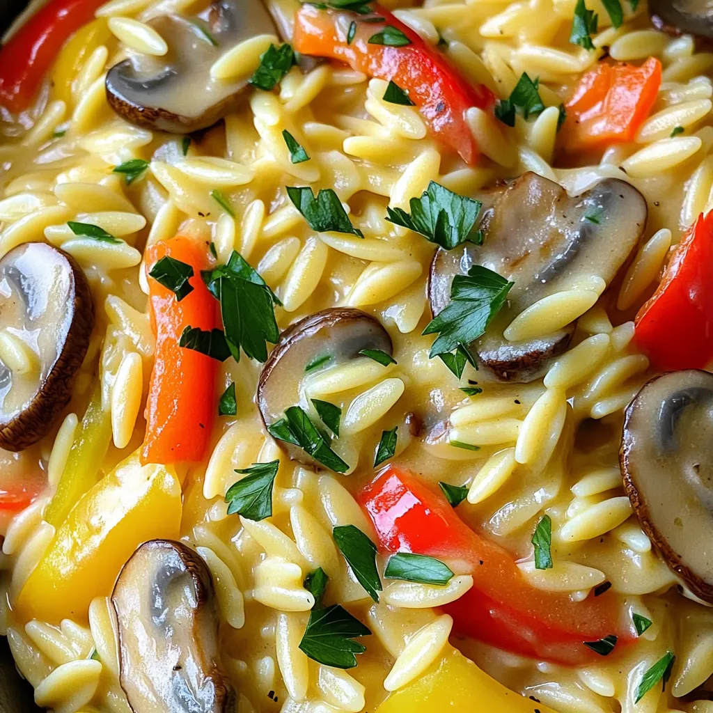 One-Pot Creamy Cajun Orzo Flavorful and Simple Meal
