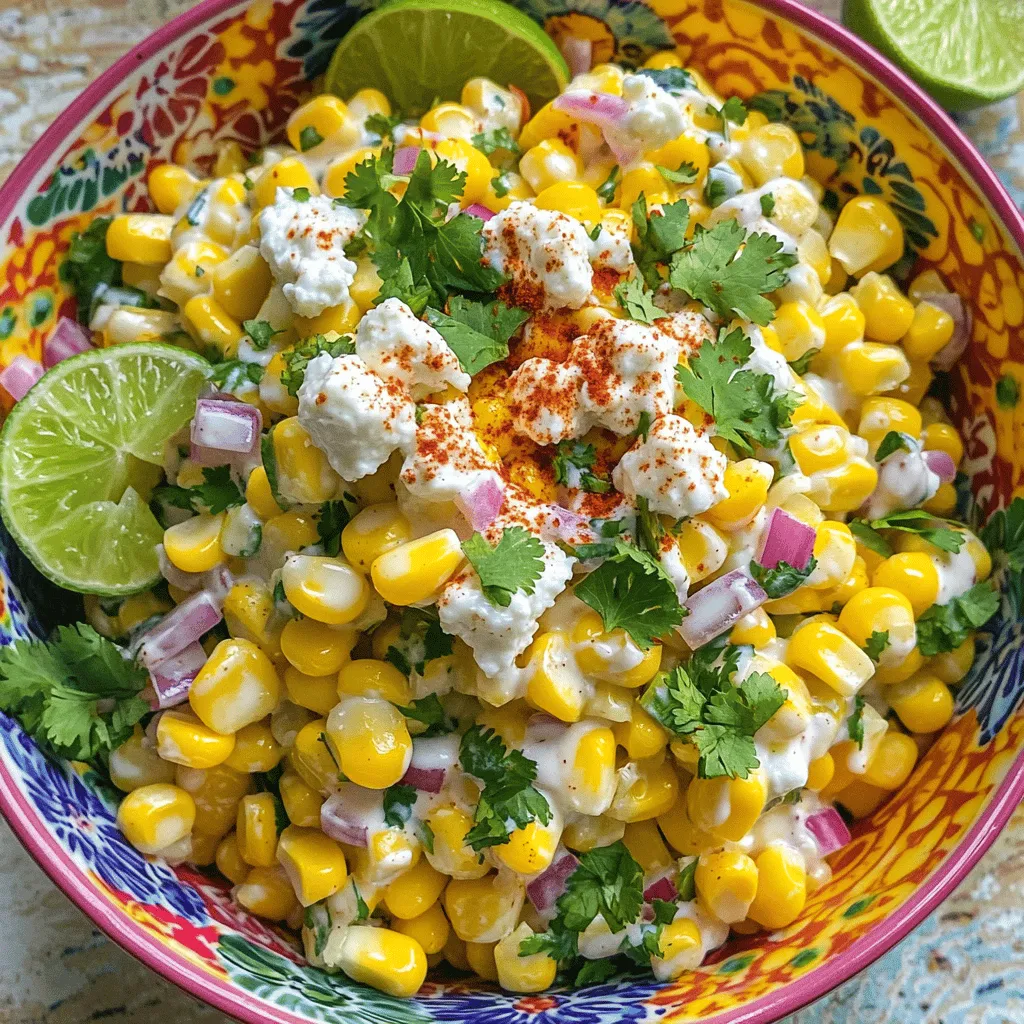 Mexican Street Corn Salad Flavorful and Fresh Delight