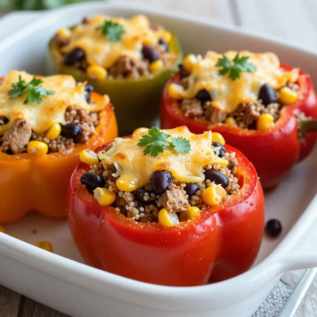 Stuffed Bell Pepper Casserole Flavorful Family Meal
