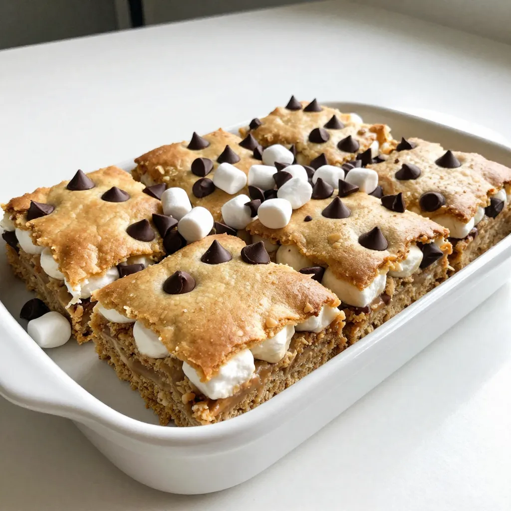 S’mores Cookie Bars Irresistible and Simple Treat