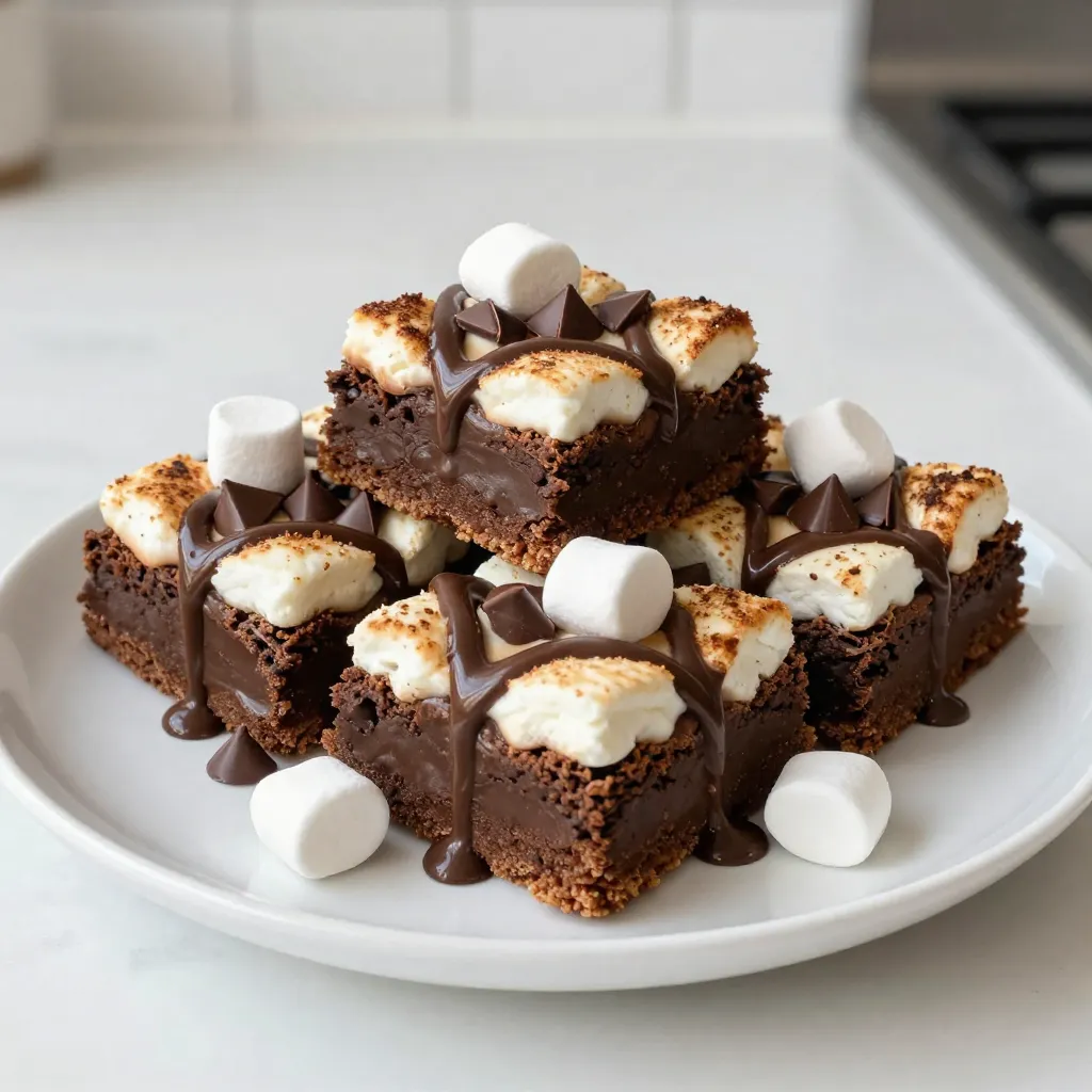 S’mores Brownie Bars Irresistible Chocolate Treat