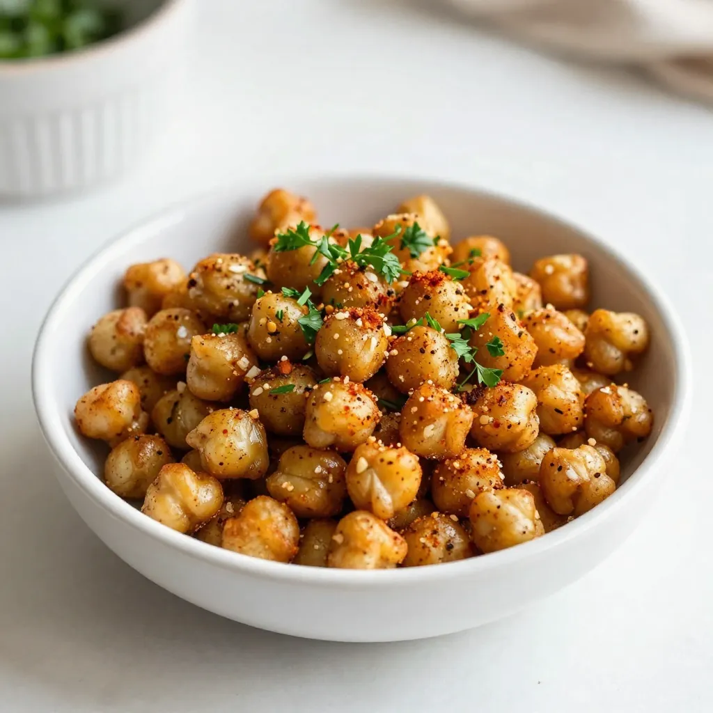 Crispy Air Fryer Chickpeas Tasty and Healthy Snack