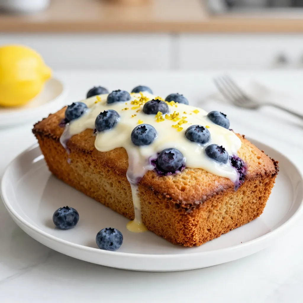 Blueberry Lemon Yogurt Loaf Tasty and Easy Recipe