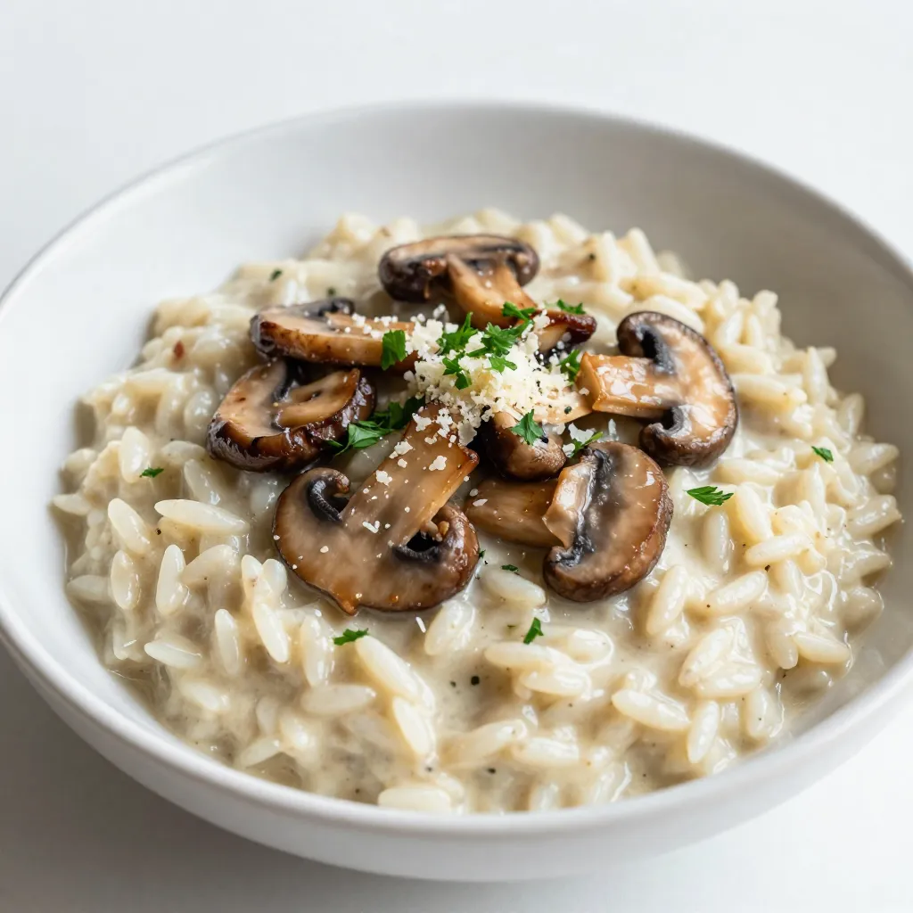 Creamy Mushroom Risotto Flavorful and Cozy Dish