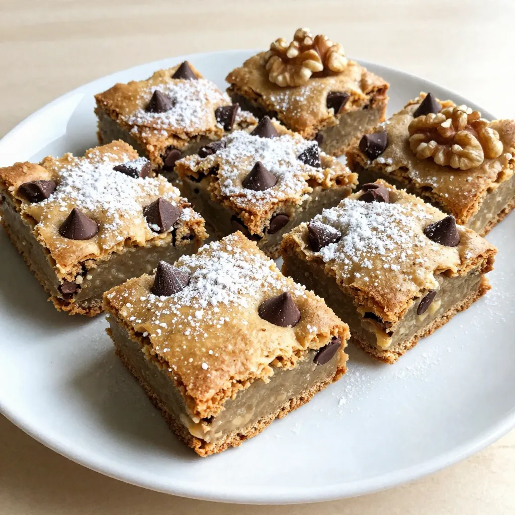 Brown Butter Blondies Soft and Chewy Dessert Delight