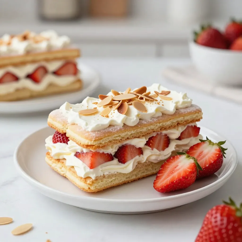 Strawberry Shortcake Icebox Cake Fresh and Tasty Treat