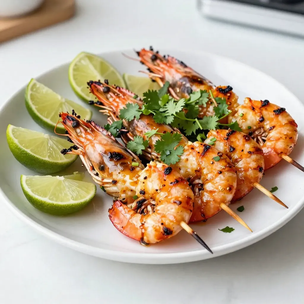 Chili Lime Grilled Shrimp Skewers Flavorful Delight