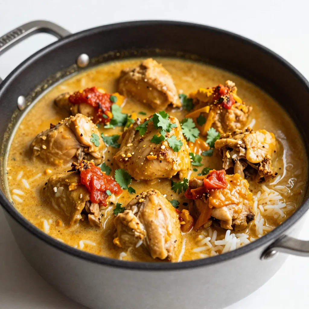 Slow Cooker Butter Chicken Delightfully Creamy Meal