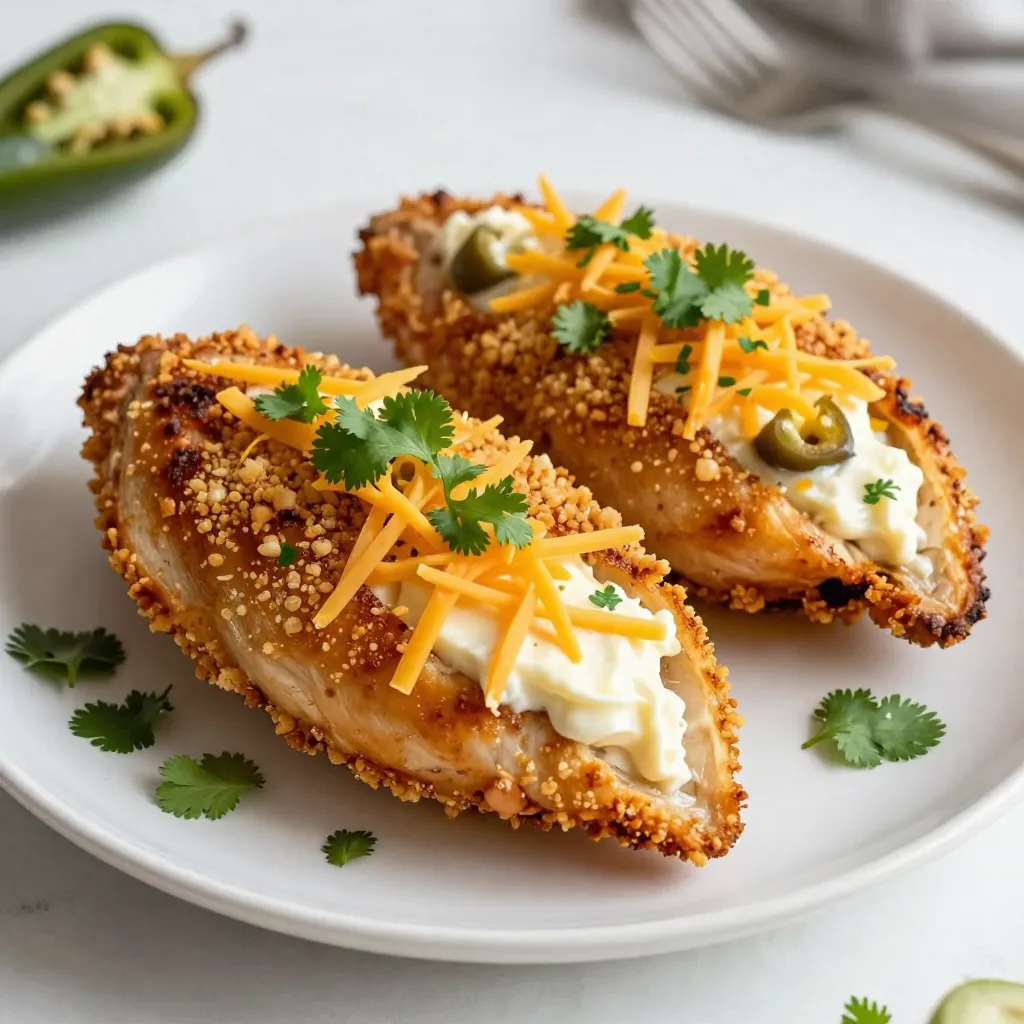 Jalapeño Popper Stuffed Chicken Savory and Flavorful Meal