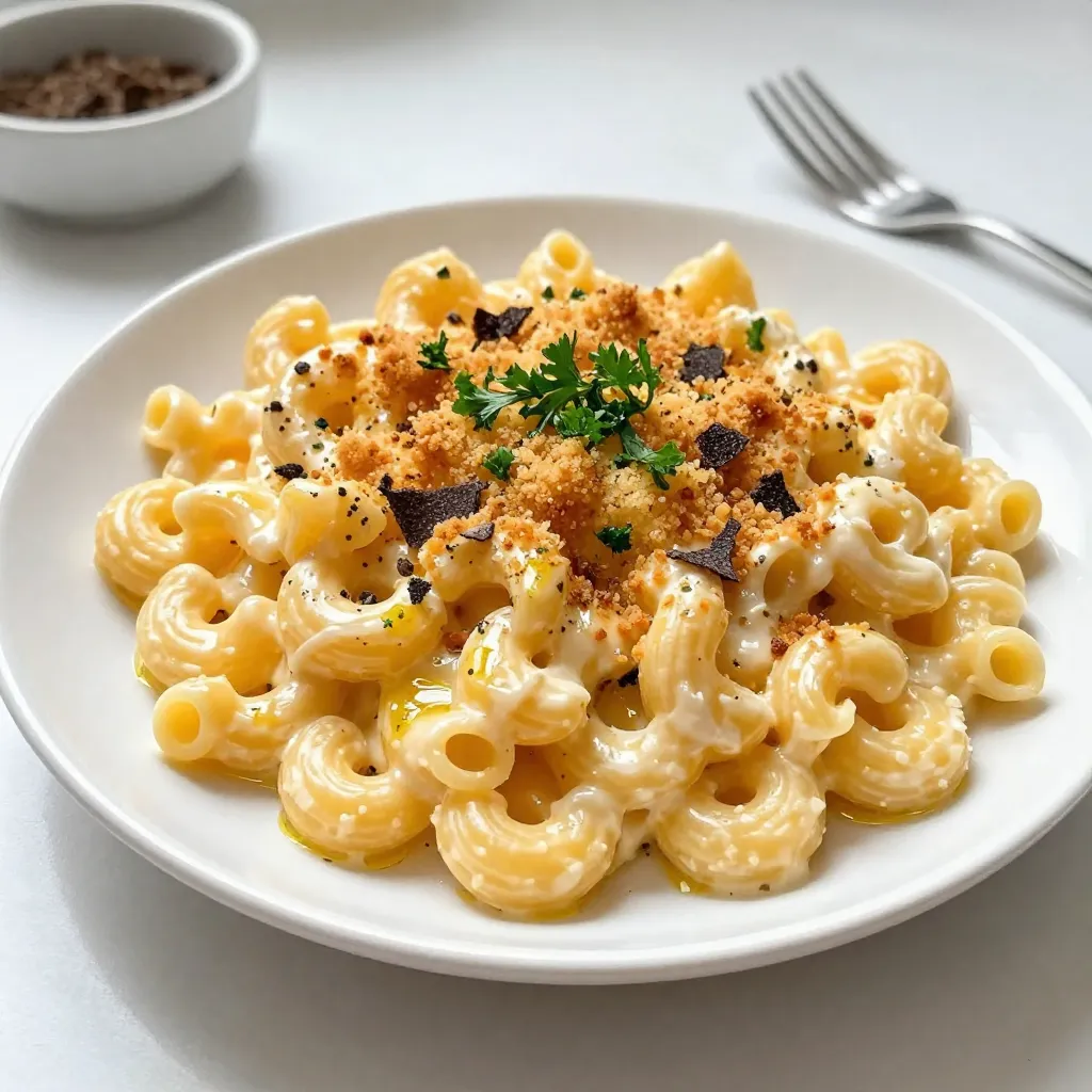 Truffle Mac and Cheese Delightfully Creamy Dish