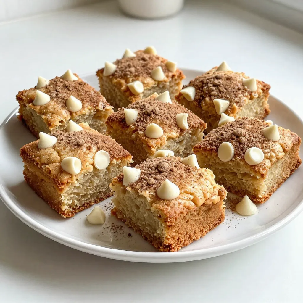 Snickerdoodle Blondies Delightful and Easy Recipe
