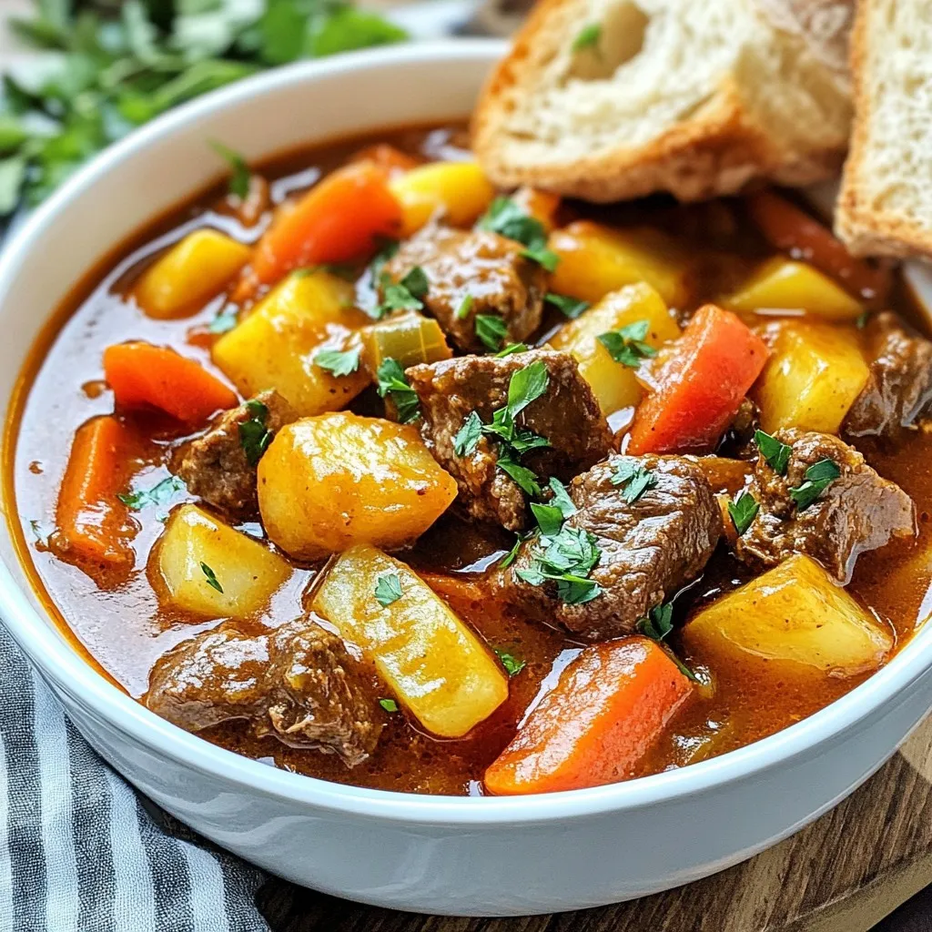 German Goulash Flavorful and Hearty Comfort Meal