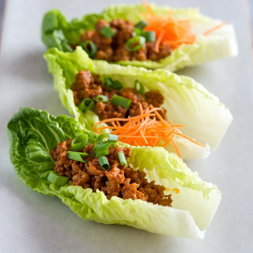 Buffalo Chicken Lettuce Wraps Healthy Flavorful Meal