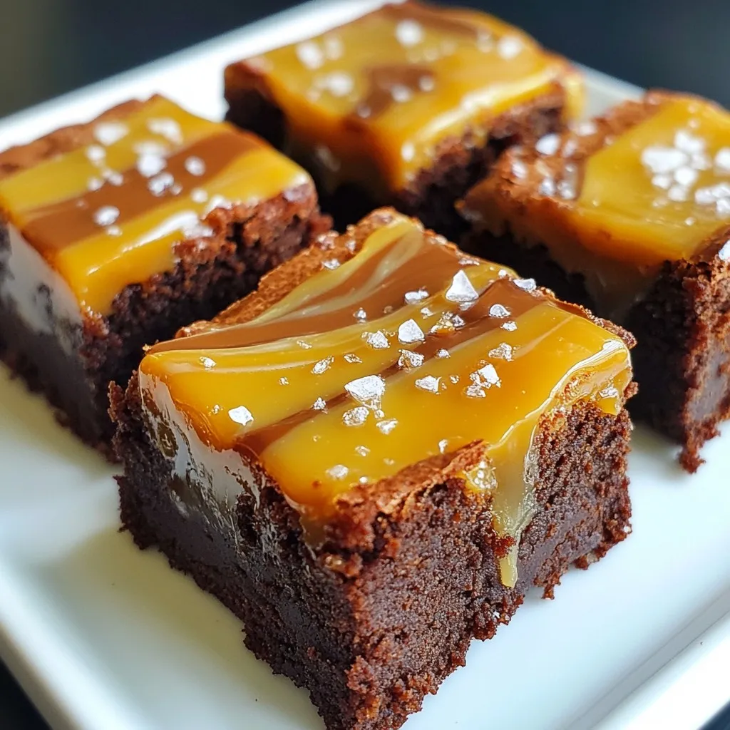 Salted Caramel Brownie Bites Delightful Sweet Treat