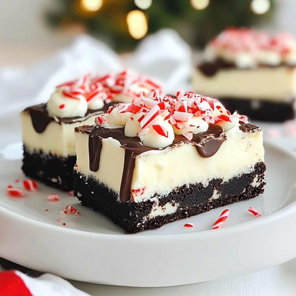 No-Bake Peppermint Oreo Bars Delightful Holiday Treats